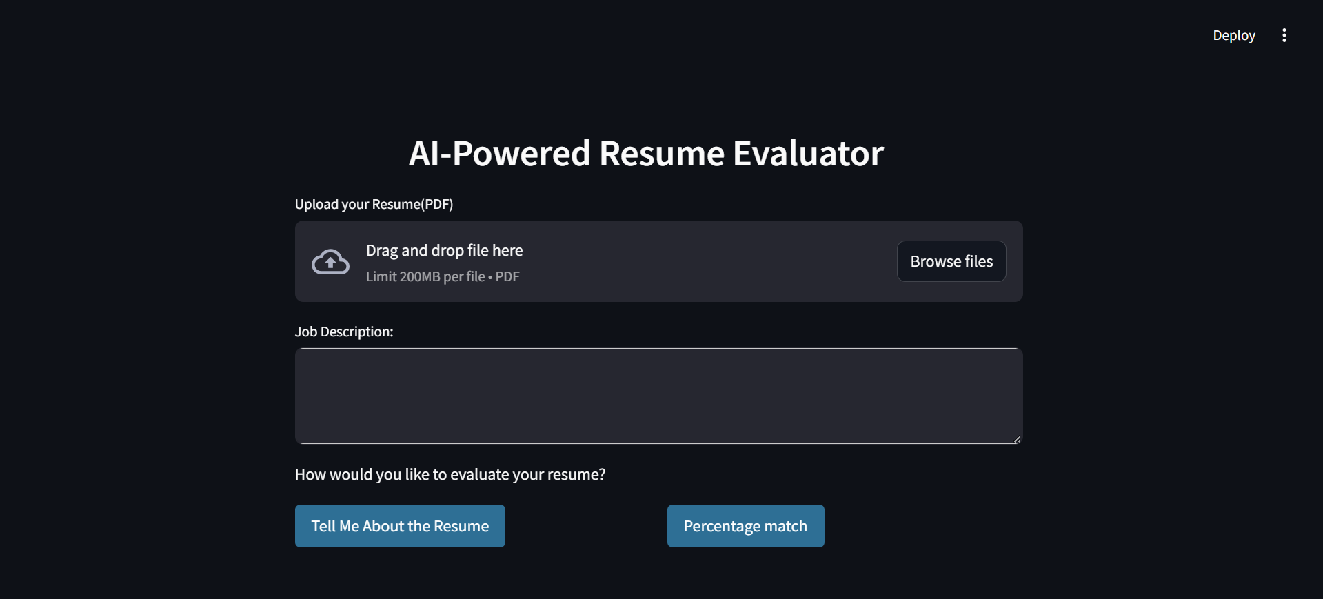 Resume AI-Powered-Resume-Evaluator